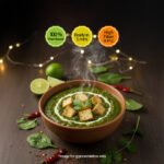 Palak Tofu – Rich Spinach & Tofu Gravy - Image 3